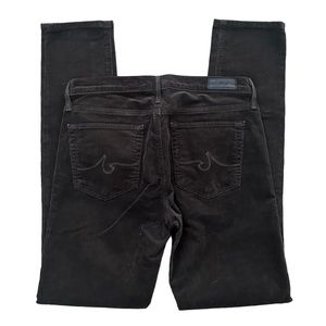 AG Adriano Goldschmied Women’s Corduroy Pants Brown Sz 27 “The Prima” Cigarette